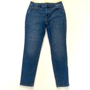 Apt. 9 Blue Skinny Jeans for Curvy Women Size 12